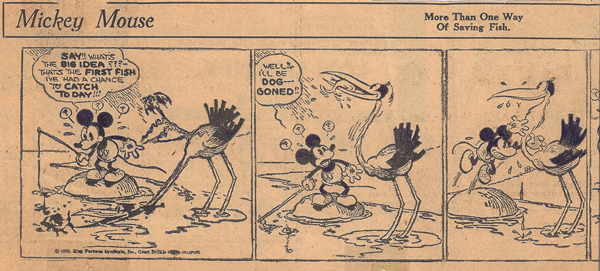 Mickey Mouse strip
