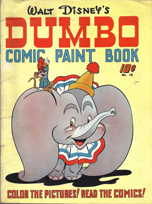 Dumbo Comic Paint Book