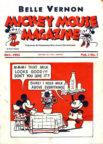 Mickey Mouse Magazine November 1933