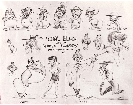 Coal Black model sheet
