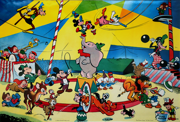 Disney Gang at the Circus