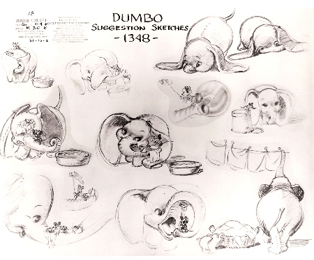 Dumbo model sheet