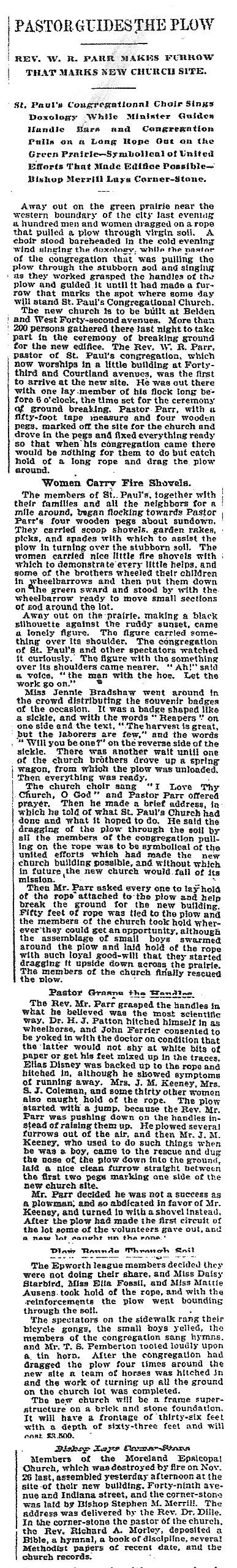 May 20, 1900, article