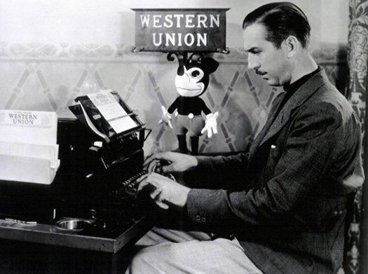 Walt at Western Union