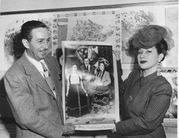Walt and Yma Sumac, 1947